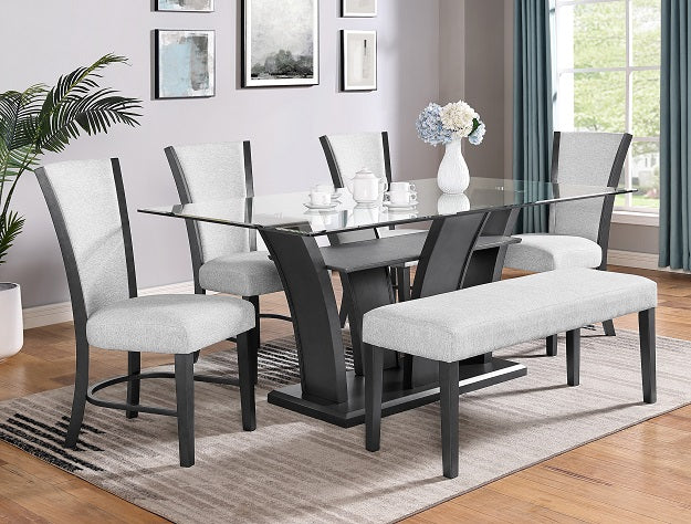 Camelia Dove Dining Set 5-Piece