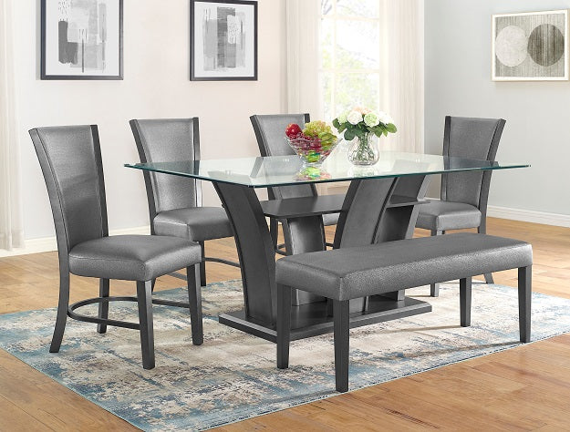 Camelia Dove Dining Set 5-Piece