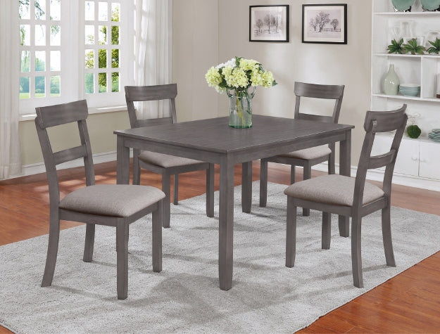 Henderson Gray 5-Piece Dining Set