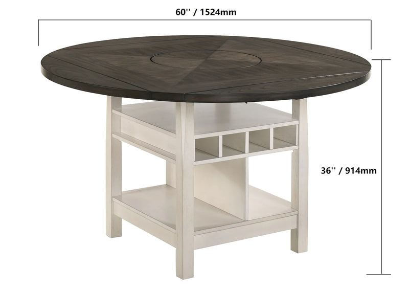 Oakly Round/Square Counter Height Dining Set