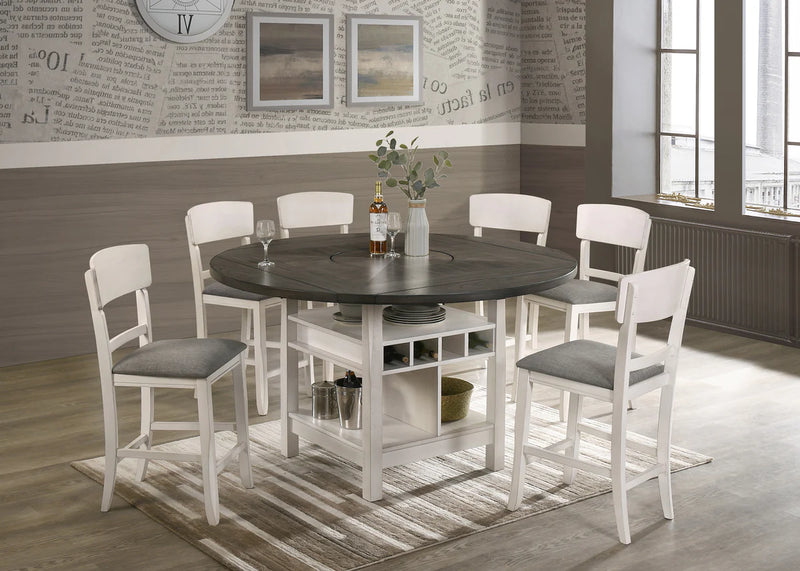 Oakly Round/Square Counter Height Dining Set