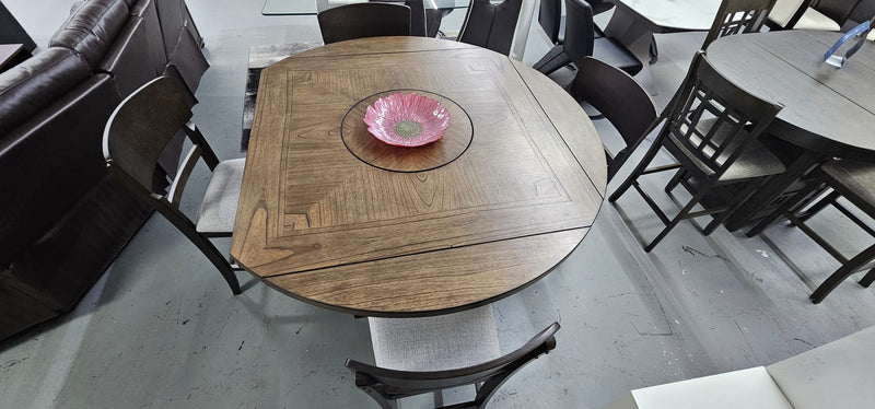 Oakly Round/Square Counter Height Dining Set