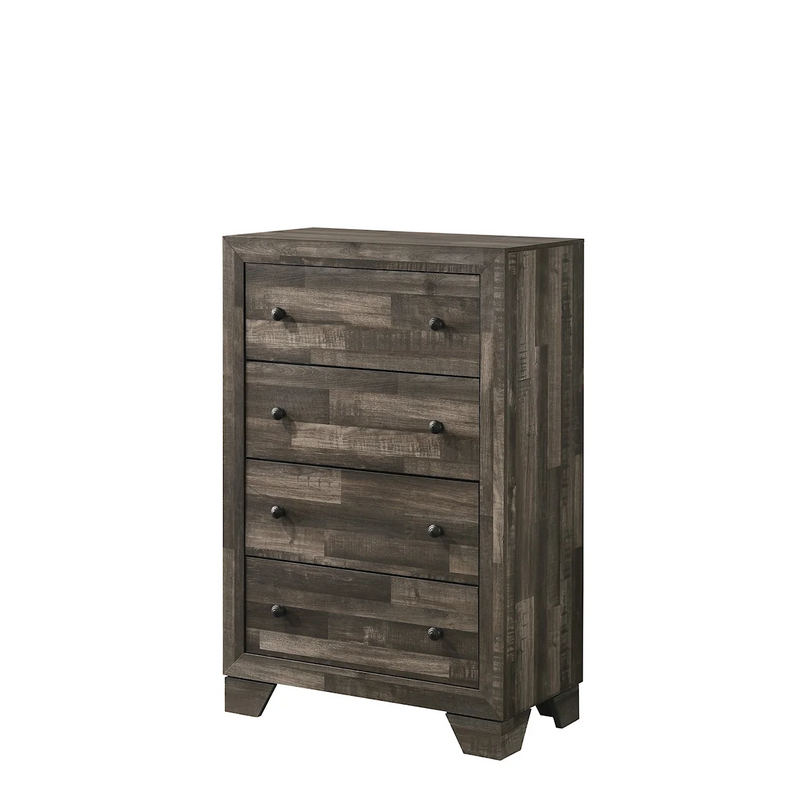 Atticus Grey Platform Bedroom Set