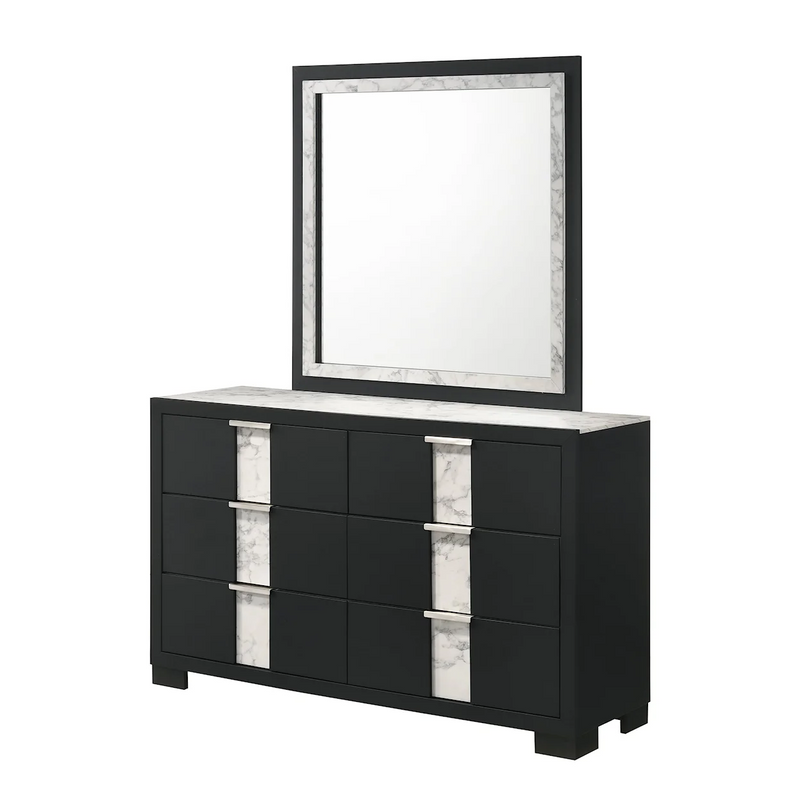 SETB4350 Micah Black Bedroom Set