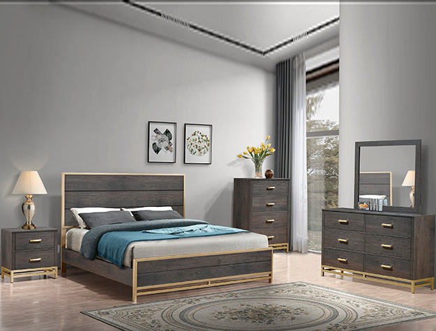 Trevor Transitional  Bedroom Set