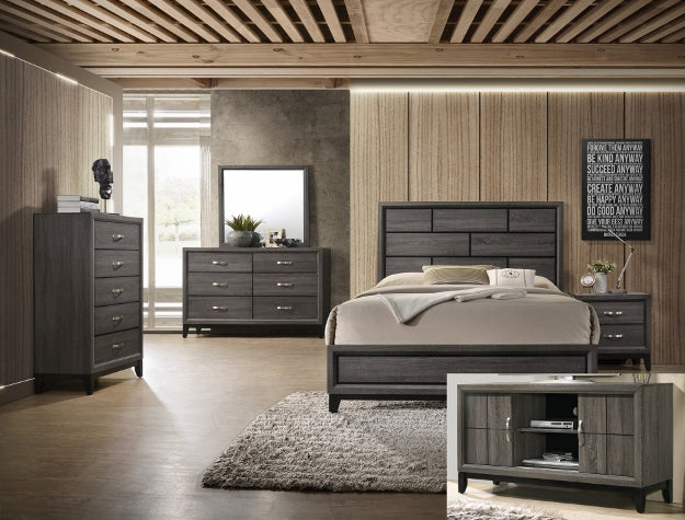 Akerson Panel Bedroom Set