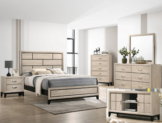 Akerson Panel Bedroom Set