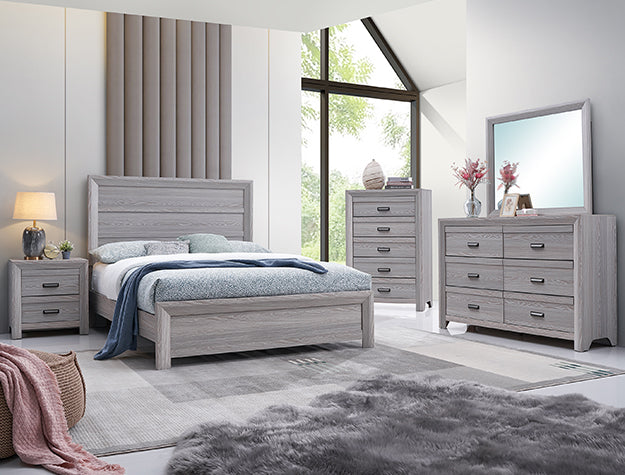 Adelaide Brown Panel Bedroom Set