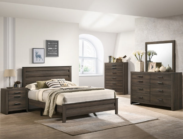 Marley Brown Platform Bedroom Set