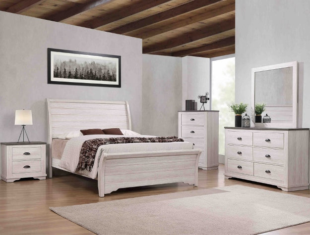 Coralee Sleigh Bedroom Set