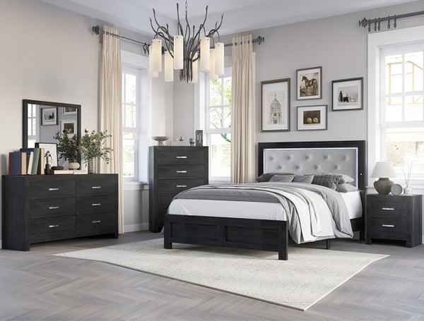 Jaylen LED Panel Bedroom Set