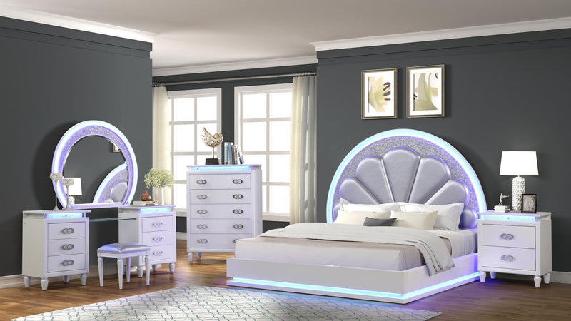 PERLA LED BEDROOM SET