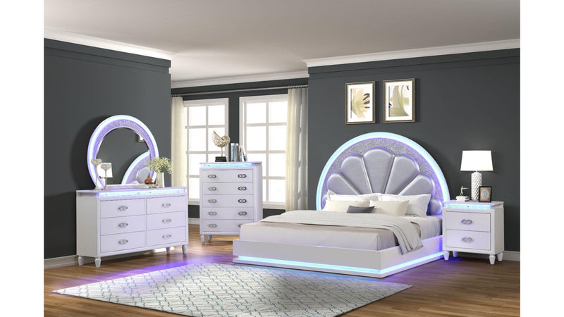 PERLA LED BEDROOM SET