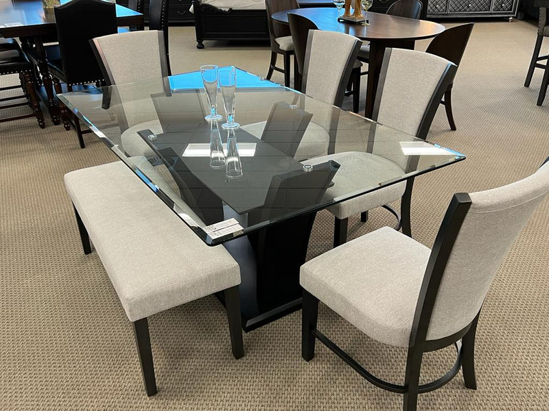 Camelia Dove Dining Set 5-Piece