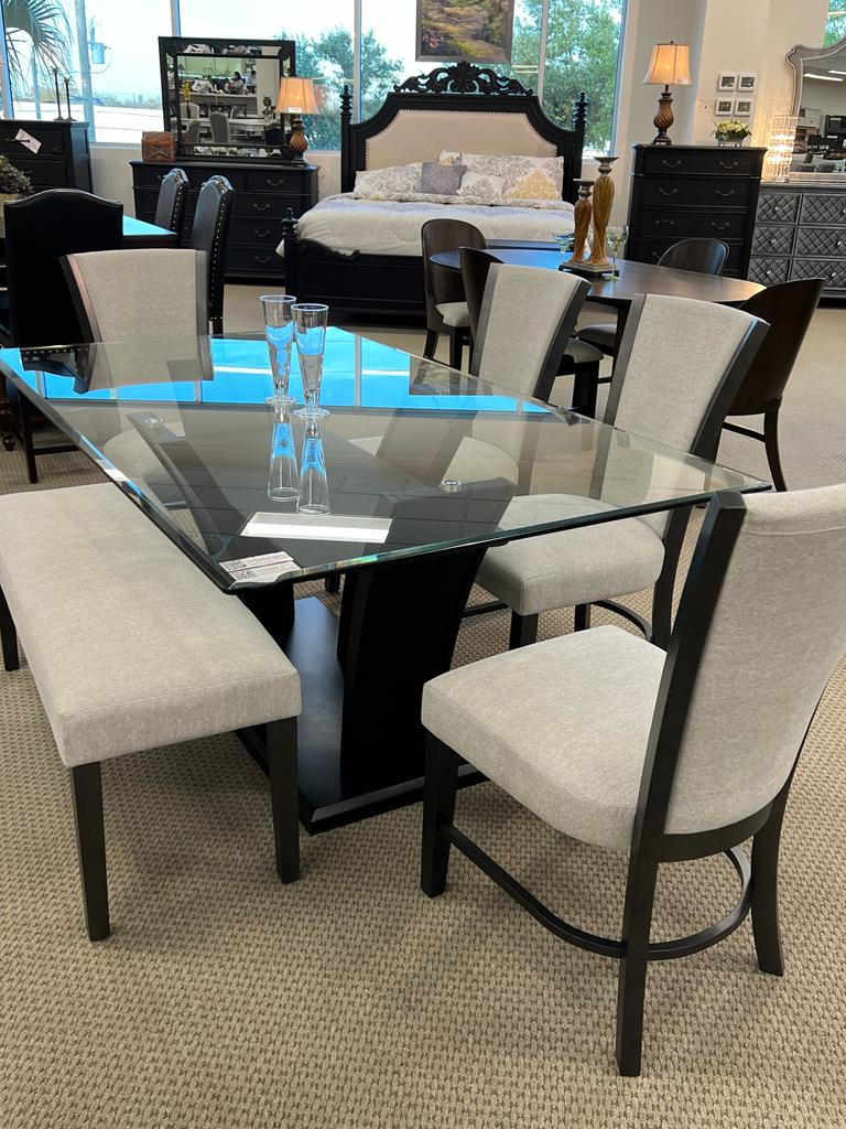 Camelia Dove Dining Set 5-Piece