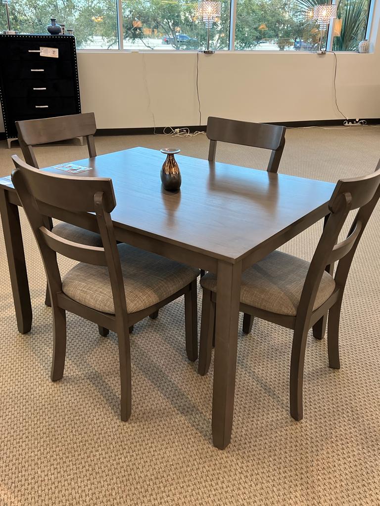 Henderson Gray 5-Piece Dining Set