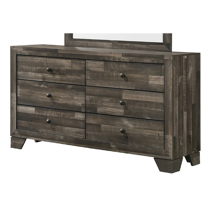 Atticus Grey Platform Bedroom Set