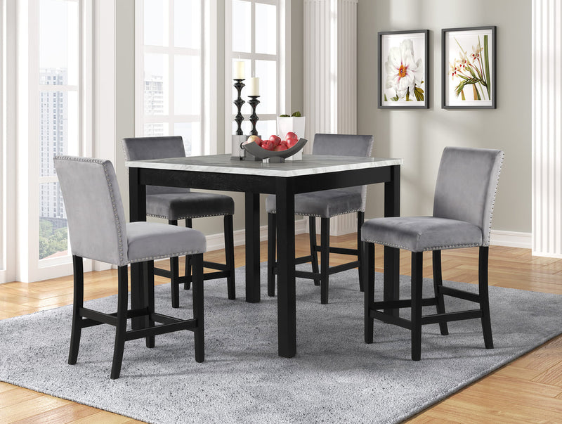 Dior Counter Height Dining Set 5-Piece