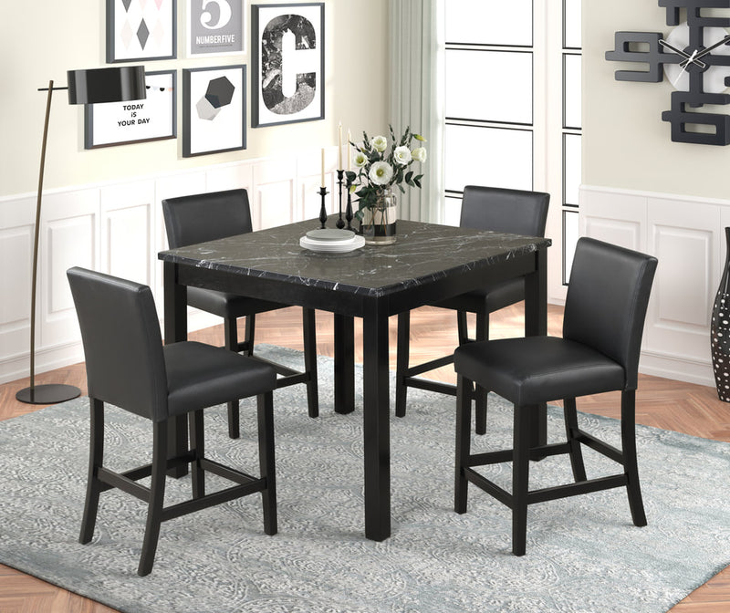 Dior Counter Height Dining Set 5-Piece