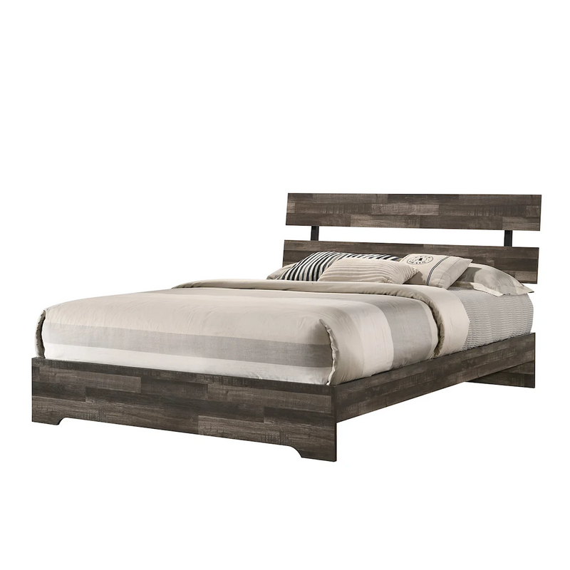 Atticus Grey Platform Bedroom Set