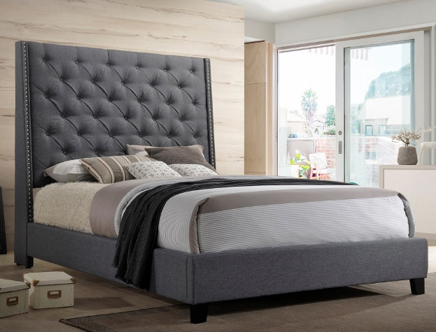 5265 Chantily Grey Queen Bed