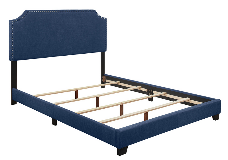 SH235 Fabric Blue King Bed