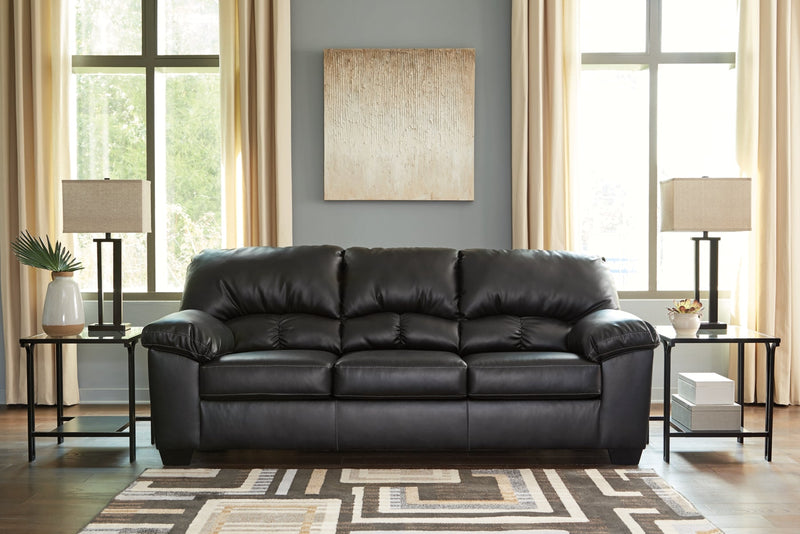 Brazoria Black Sofa