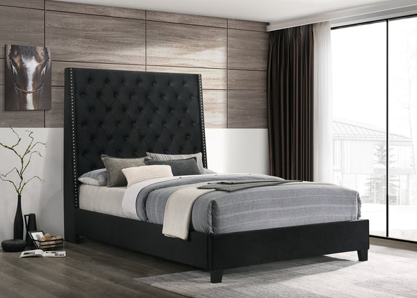 HH630 6FT Black Queen Bed Frame