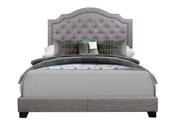 SH255 Fabric Grey Full Bed