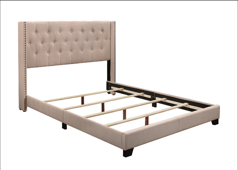 SH215 Beige King Bed