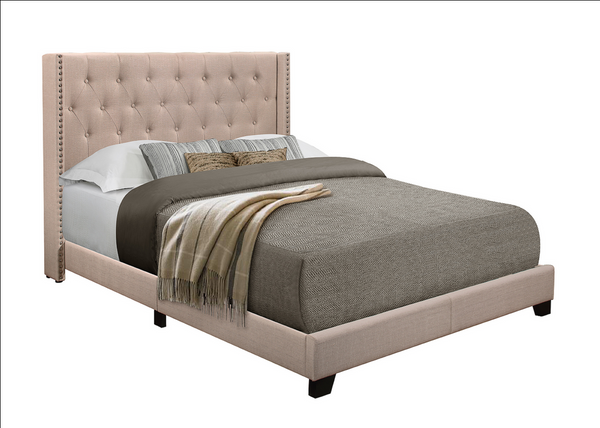 SH215 Beige King Bed