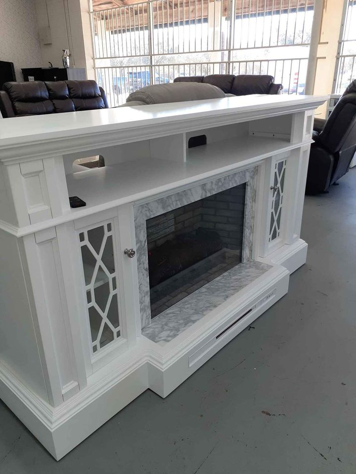 TV stand with Fireplace