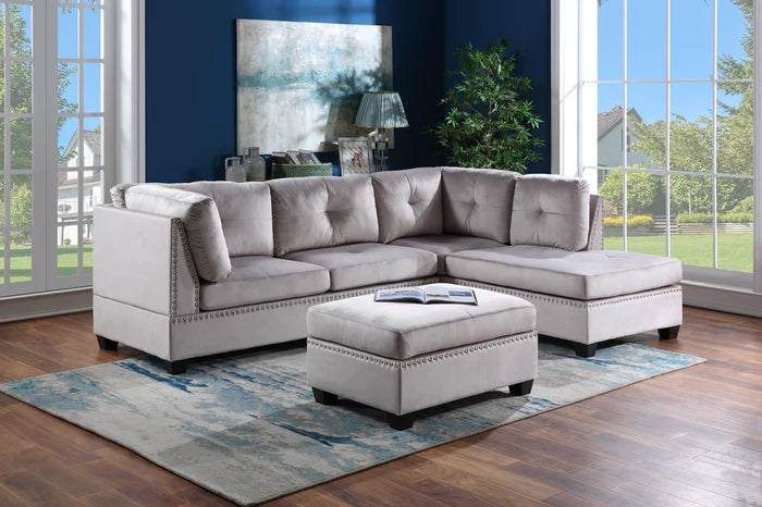 3PCS Sienna Sectional with Ottoman