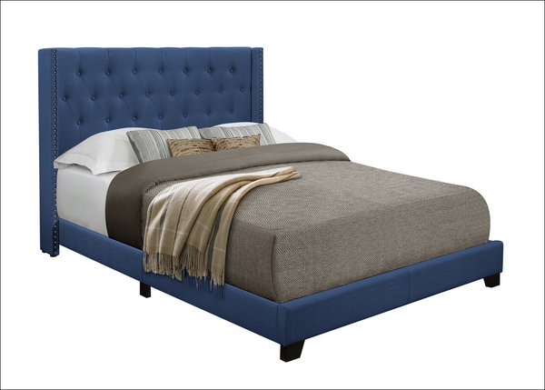 SH215 Blue Queen Bed