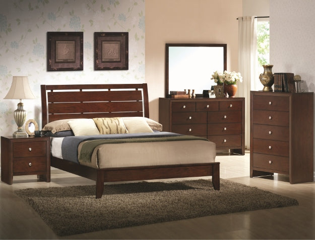 4700 Evan Brown Queen Bed