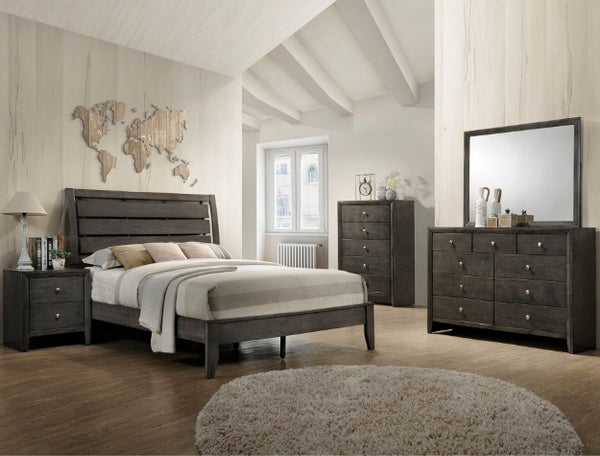 4720 Evan Gray Queen Bed