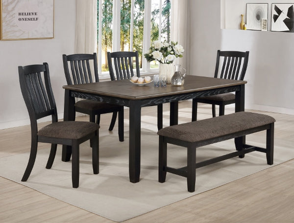 2142 Jorie Black Dining Set 6-Piece