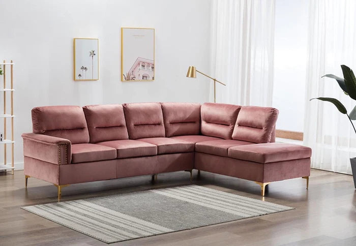 Vogue Velvet Sectional