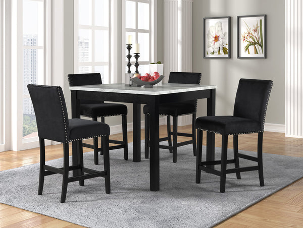 Dior Counter Height Dining Set 5-Piece