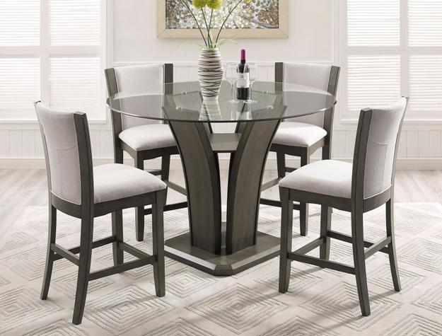 Camelia Counter Height Dining Set 5-Piece