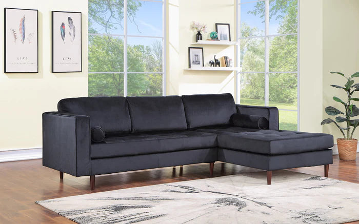 Roxy Velvet Sectional