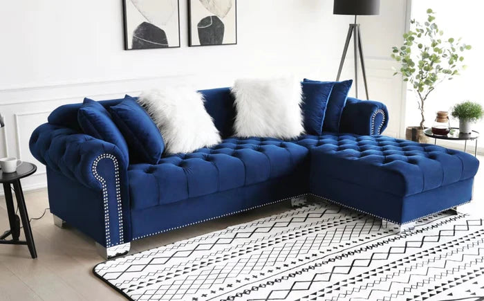 Royal Velvet Sectional