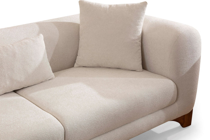 Almira Ivory Boucle Sofa & Loveseat