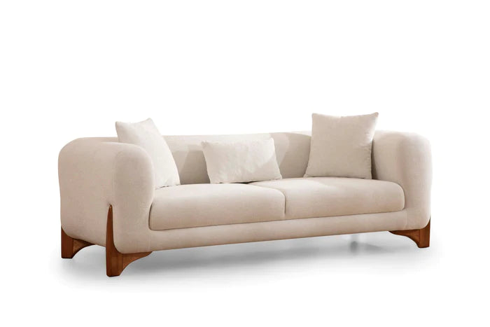 Almira Ivory Boucle Sofa & Loveseat