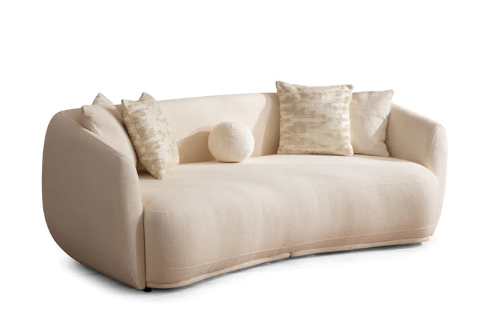 Layla Ivory Boucle Sofa & Loveseat