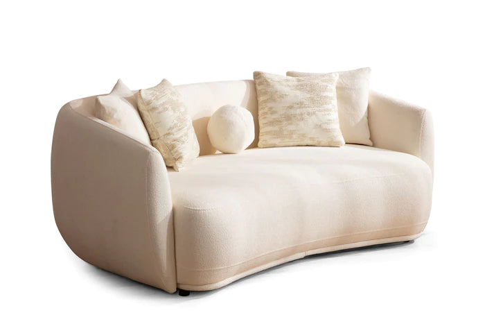 Layla Ivory Boucle Sofa & Loveseat