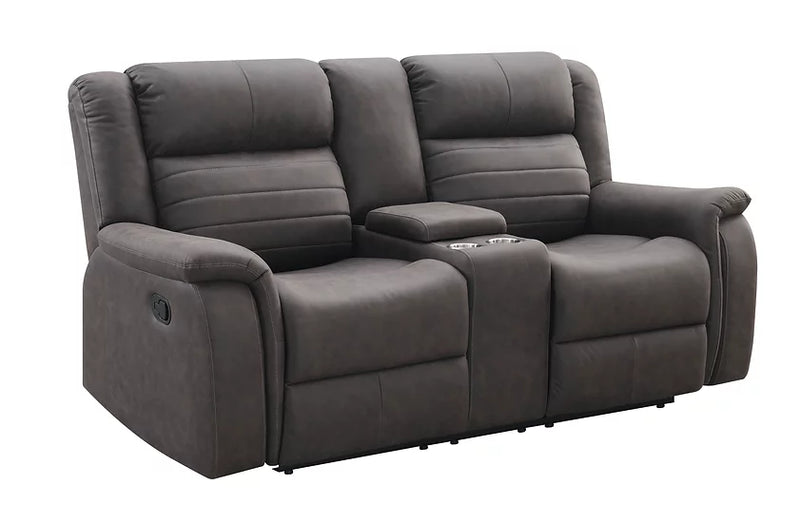 S7330 Max Brown Recliner Set 3-Piece