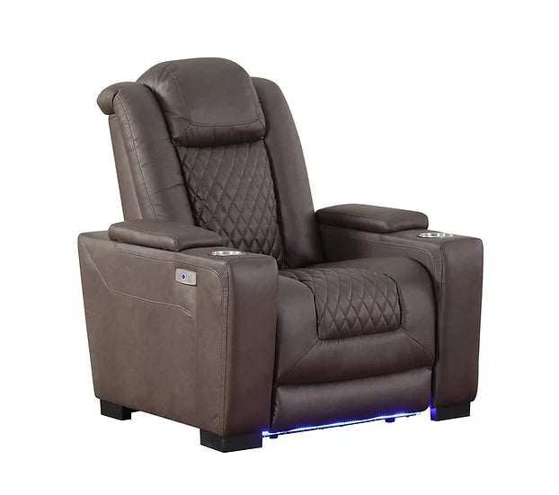 S9303 Ash Brown Recliner Set 3-Piece