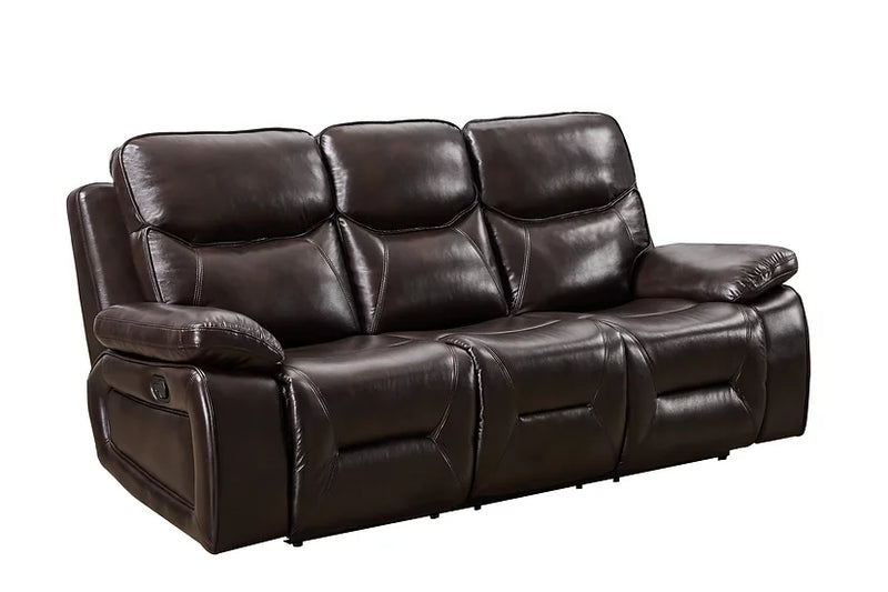 S7094 Flora (Oversize) Brown Recliner Set 3-Piece