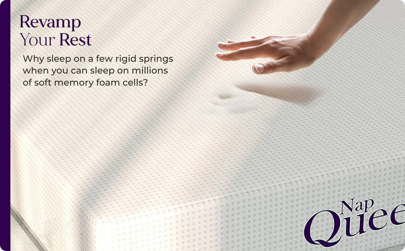 Nap Queen Elizabeth Cool Gel Memory Foam Mattress